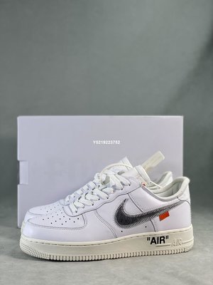 Nike Air Force 1 LOW Virgil Abloh Off-White銀勾 男女鞋 AO4297-100