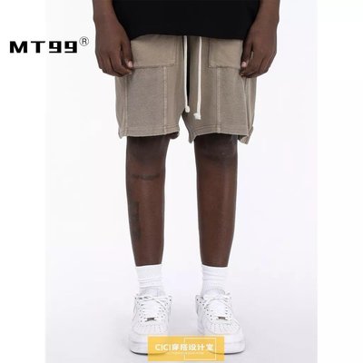 新品 MT99 美式街頭水洗做舊復古短褲促銷