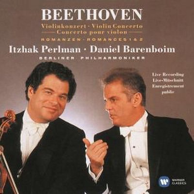 帕爾曼經典之聲42─貝多芬：小提琴協奏曲＆浪漫曲/帕爾曼   Itzhak Perlman---2564612980