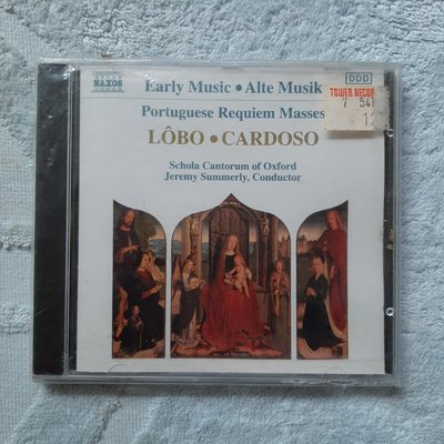 【裊裊影音】Lobo Cardoso羅伯卡多佐-Portuguese Requiem Masses亡靈彌撒-Naxos/HNH 1993年發行