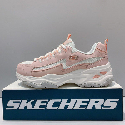 SKECHERS D'LITES 4.0 女生 粉色 舒適 復古 老爹鞋 運動 休閒鞋 149491ROS