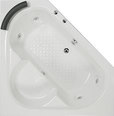 御舍精品衛浴 BATHTUB WORLD 五角形 崁入式 浴缸 按摩缸144公分 W-CH-5152