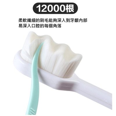 牙刷10入 日本爆夯微米 萬根刷毛 (附收納盒) 微奈米 萬毛牙刷 納米牙刷 成人牙刷 軟毛牙刷 萬用牙刷 便攜牙刷
