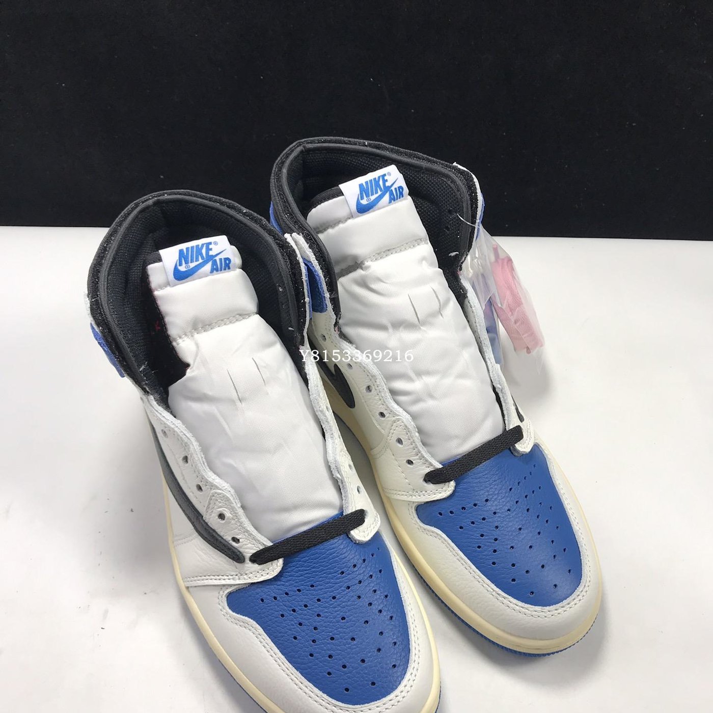 Air Jordan 1 High OG＂Military Blue＂閃電倒鉤鬼臉白藍防滑籃球鞋 