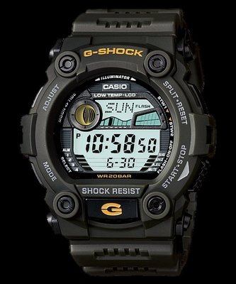 CASIO 手錶專賣店_國隆 G-SHOCK G-7900-3D 戶外運動專用 重裝備男錶 保固發票