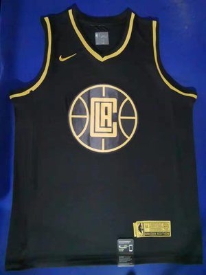 科懷·雷納德(Kawhi Leonard)NBA洛杉磯快艇隊 球衣 2號 黑金色