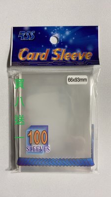 【雙子星】 透明卡套 薄膜 66x93mm 100張(薄) 適用 BBM MLB Topps CPBL 球員卡