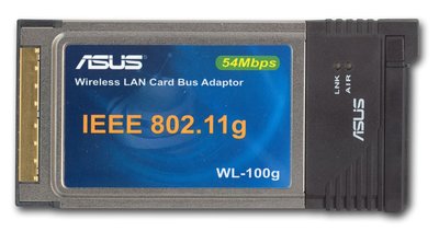 庫存出清-ASUS WL-100G PCMCIA 無線網路卡