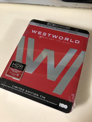 洪興 藍光BD 西方極樂園 第一季 4K UHDBD 限量鐵盒版(中文字幕) Westworld 西部世界