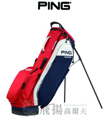 【飛揚高爾夫】Ping Hoofer 231 Stand Bag 海軍藍/紅/白 ,#PI23A510604 腳架袋
