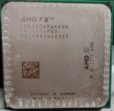 電腦水水的店  ~  AMD FX-6300 3.5GHz 六核心 / AM3+腳位 拆機良品 $399