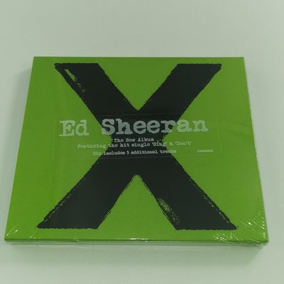 艾德 希蘭 Ed Sheeran X 現貨CD 17首 豪華版本