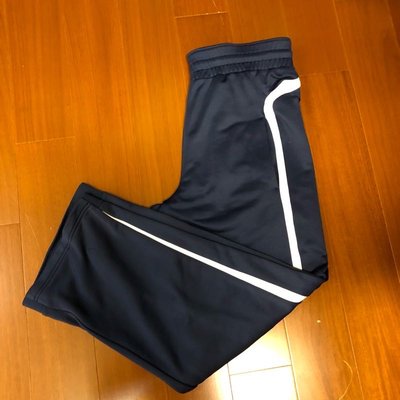 （Size M) Nike Fit 海軍藍色重磅刷毛運動長褲（褲1）