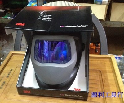 9100XX-SW 【花蓮源利】3M公司貨 Speedglas 自動變色面罩 有側窗 大視窗 保固一年 9100XX