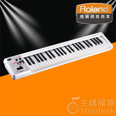 【公司貨】ROLAND A-49 A49 49鍵 MIDI控制鍵盤 鍵盤控制器 主控鍵盤 鍵盤 控制器 白色