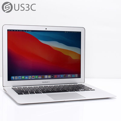 【US3C-台南店】【一元起標】2014年初 Apple MacBook Air 13吋 i5 1.4G 4G 128G 銀色 輕薄筆電 二手筆電