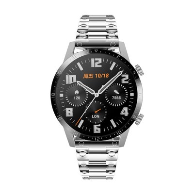 適用華為手錶gt2錶帶 gt2e替換帶watch gt2pro錶鍊榮耀GS pro/magic2金屬保時捷ecg版22mm卡西歐小方塊同款