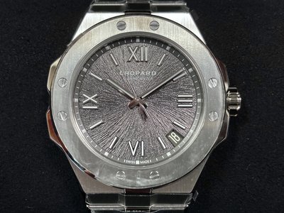 ☆超目玉】」 CHOPARD ショパール 置時計 1208550 SS QZ 黒文字盤 不動