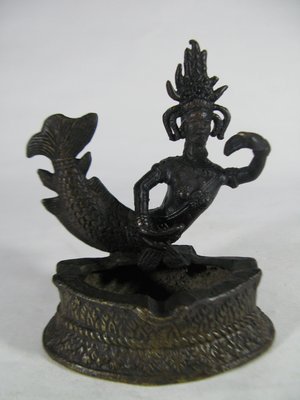 [銀九藝] 銅器 銅雕 泰國神仙 菸灰缸 佛像 擺飾 擺件