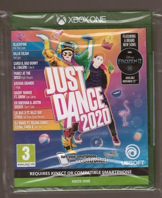 全新XBOX ONE原版片 中文版 舞力全開 2020 Just Dance 2020