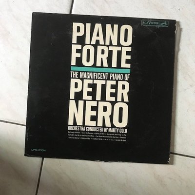 ~春庄生活美學小舖~2手黑膠LP    PETER NERO/PIANO FORTE 美版
