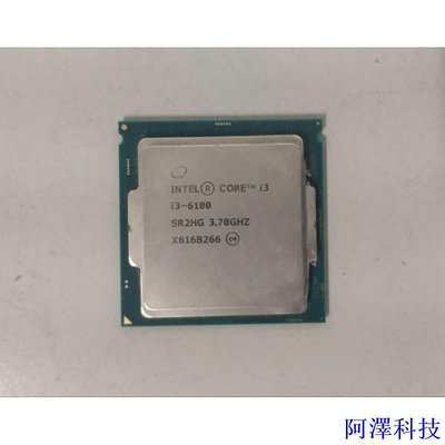 阿澤科技//二手良品// Intel Core™ i3六代 1151腳位 CPU i3-6100 i3-6300