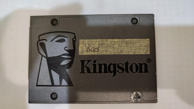 二手故障品，SSD Kingston SA400S37/120G