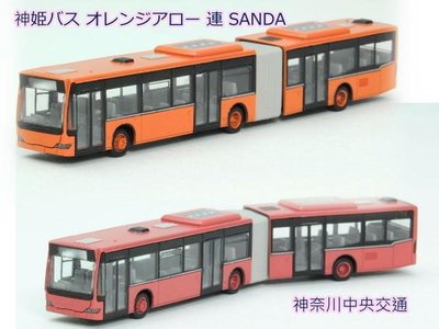 佳鈺精品-TOMYTEC--Basukore旅遊系統神姫SANDA聯結巴士基本組R-L2