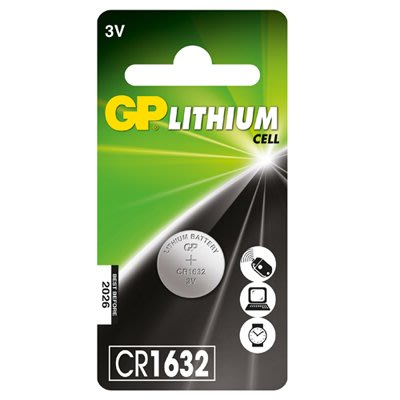 ~協明~ GP鋰電池 CR1632 / 適用於一般消耗電池之器材/電子設備