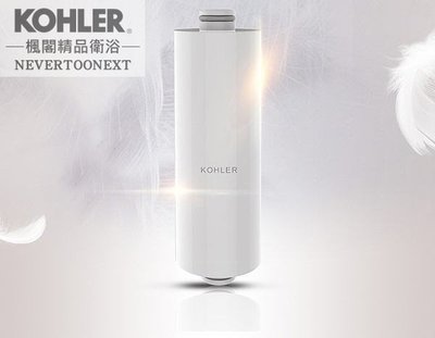 │楓閣精品衛浴│美國 KOHLER Exhale 沐雨淋浴淨水器專用濾心2支裝 K-R75751T-NA