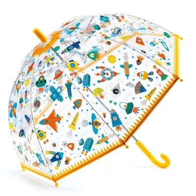 法國 Djeco智荷 藝術插畫雨傘/透明傘/兒童雨傘