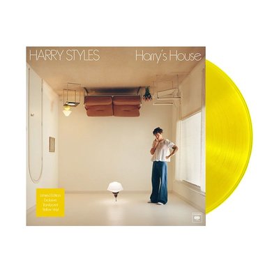 【現貨】哈卷Harry Styles Harry's House黑膠唱片全新限量黃膠~特價