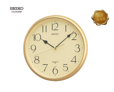 [時間達人]保證原廠公司貨 日本 精工 SEIKO 標準型 時鐘 掛鐘 QXA001 QXA001S QXA001G