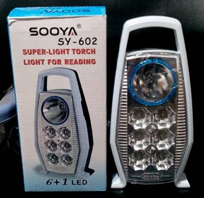 SOOYA(sy-602)~6+1LED手提照明燈~