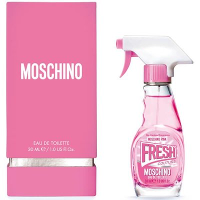 Moschino Pink Fresh Couture 小粉紅 清新女性淡香水/1瓶/30ml-公司正貨