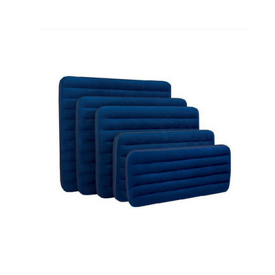 INTEX單人線拉空氣床植絨充氣床墊雙人戶外充氣墊防潮墊氣墊床