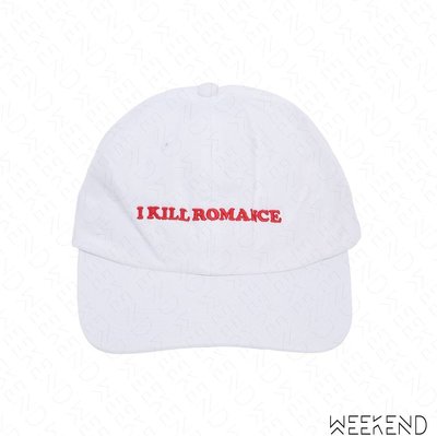 【WEEKEND】 NASASEASONS I Kill Romance 老帽 潮帽 帽子 棒球帽 白色