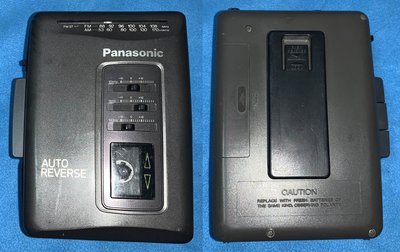PANASONIC RQ V152-卡式錄`放,收音機AM FM