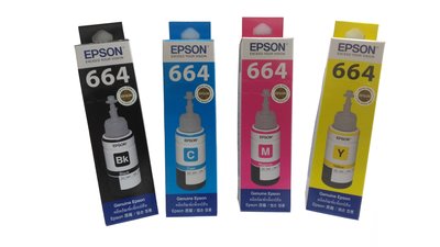 ╭☆超印☆╮☆《含稅》EPSON (664) L120/L200/L210/L220/L300/L310原廠填充墨水-4