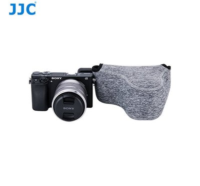 JJC索尼微單相機內膽包保護套 CANON 佳能 EOS M10+55-200mm OC-S2 麻灰