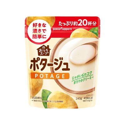 +東瀛go+ Pokkasapporo POKKA  馬鈴薯濃湯 240g POTAGE 濃湯粉 日本必買 日本原裝