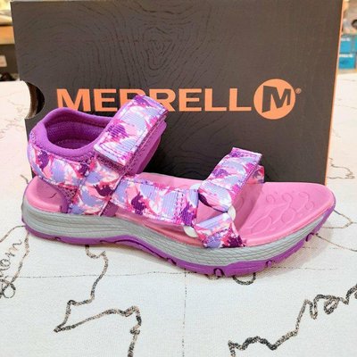 MERRELL 女童運動涼鞋