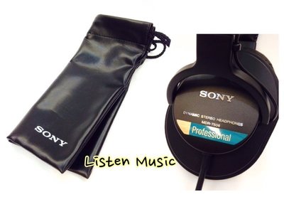 立昇樂器 Sony MDR-7506 專業耳罩式監聽耳機 MDR7506 全新公司貨