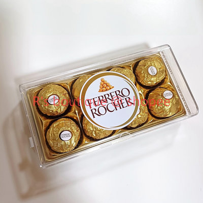 效期 2024.07.08 費列羅 FERRERO ROCHER 金莎巧克力 8入 8粒裝精緻禮盒 箱購 原箱裝