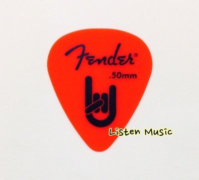 立昇樂器 Fender Pick (0.50mm) 彈片 撥片 Rock Pick 15元/片 10片以上免運