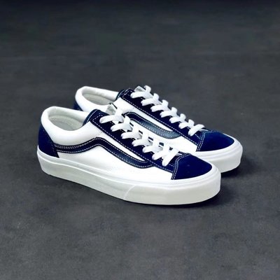 【熱賣精選】VANS 萬斯官方正品 新款style36權志龍同款短頭拼接百搭復古板鞋ins