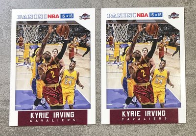 2張 Kyrie Irving 同窗 Kobe Bryant 2015-16 Panini 籃球卡 球員卡 球卡