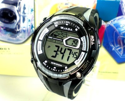 地球儀鐘錶 JAGA 冷光電子錶 大字幕 酷似 G-SHOCK 運動錶 軍錶 學生必備【衝低價↘】M980-1