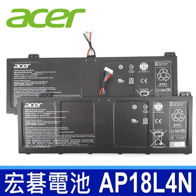 ACER AP18L4N 4芯 原廠電池 TMP614-51T TMP614-51TG TravelMate P6 系列