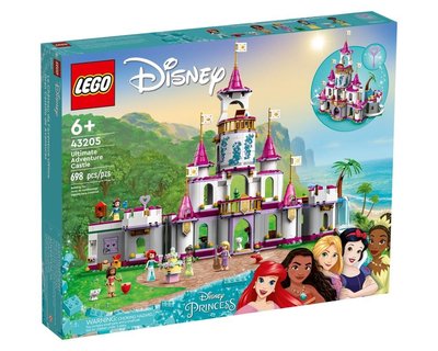 現貨 樂高 LEGO 迪士尼 Disney 系列 43205 迪士尼公主城堡 全新未拆 公司貨